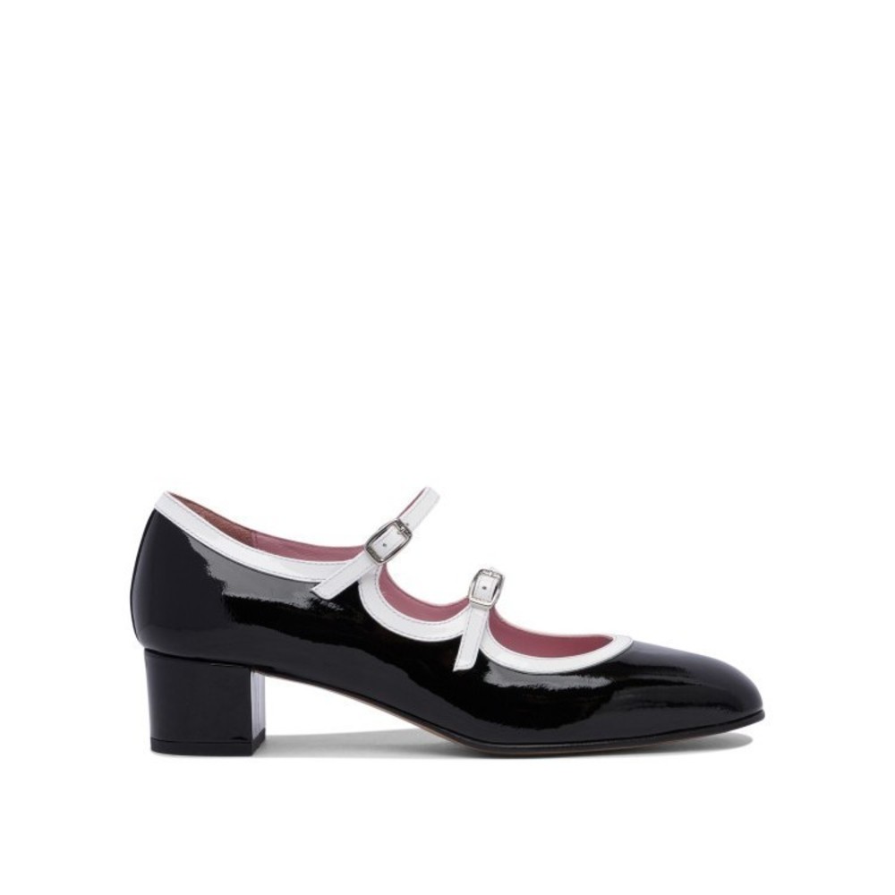 Carel Paris Block Heel Shoes With Glossy Finish - NWT